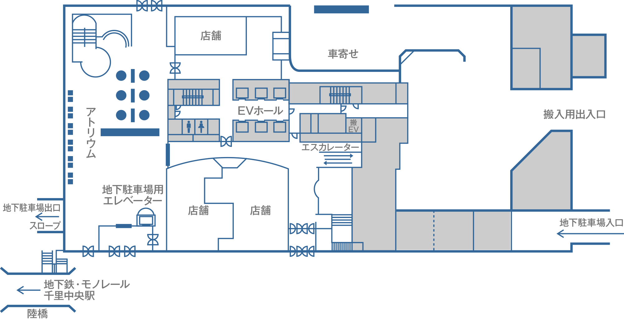1F フロアマップ