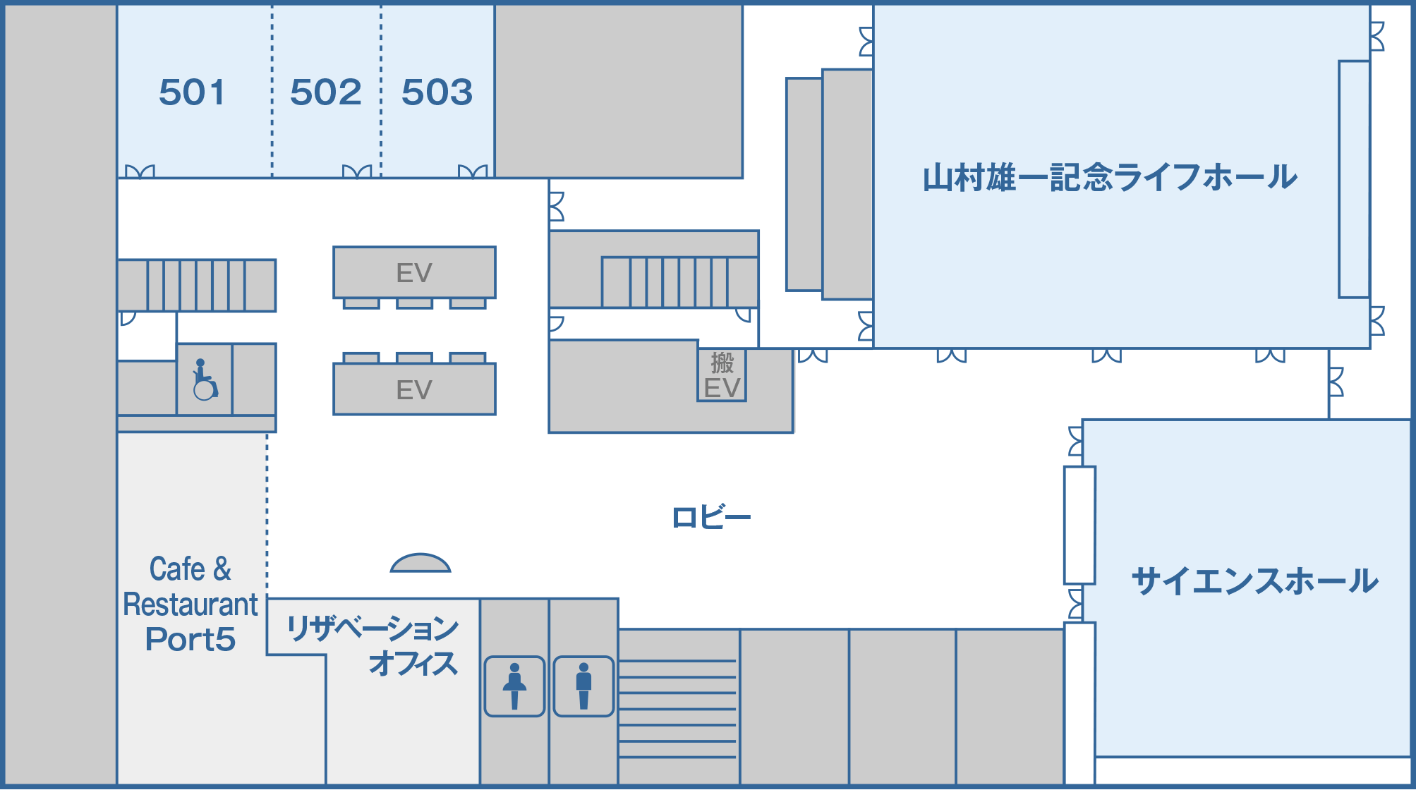 5F フロアマップ